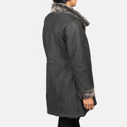 
Erica Shearling Leren Jas voor Dames – alternate product view 5