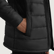 
Binnenweergave Showing Quilted Viscose Lining & Twee functionele binnenzakken