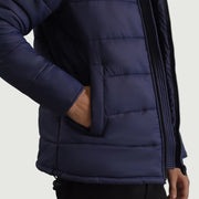 Interior View Showing Quilted Viscose Lining & Dual Inside Utility Storage Pockets