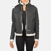 Fiona Hooded Lammycoat voor Dames – alternate product view 1