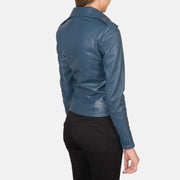 Flashback Leren Bikerjack voor Dames – alternate product view 5