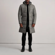 
Floyd Leren Jas Lichtbruin Puffer Leren Jas voor Heren – alternate product view 3