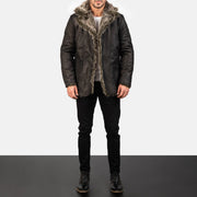 Furlong Leren Jas Beige Leren Jas voor Heren – alternate product view 3