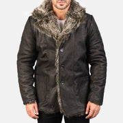 Furlong Leren Jas Beige Leren Jas voor Heren – alternate product view 4