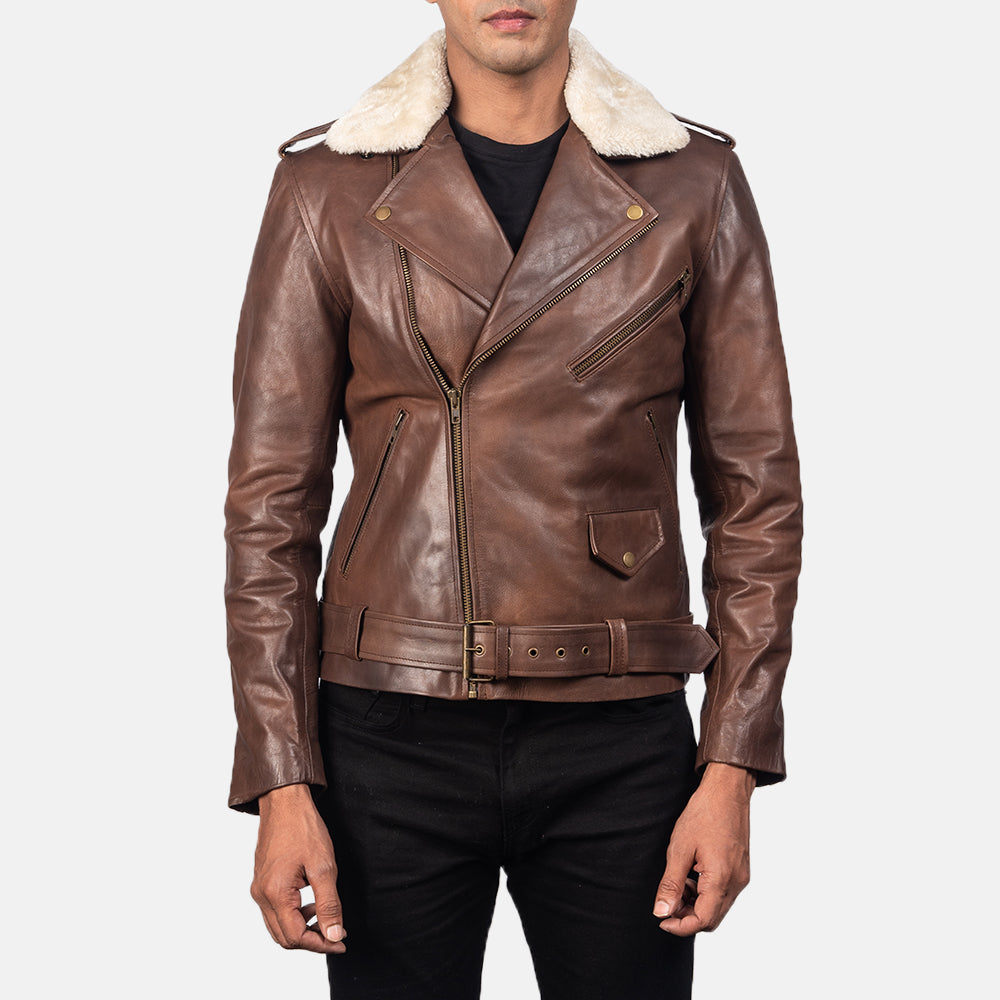 
Furton Leren Bikerjack voor Heren – alternate product view 3