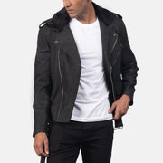 
Furton Leren Bikerjack voor Heren – alternate product view 4