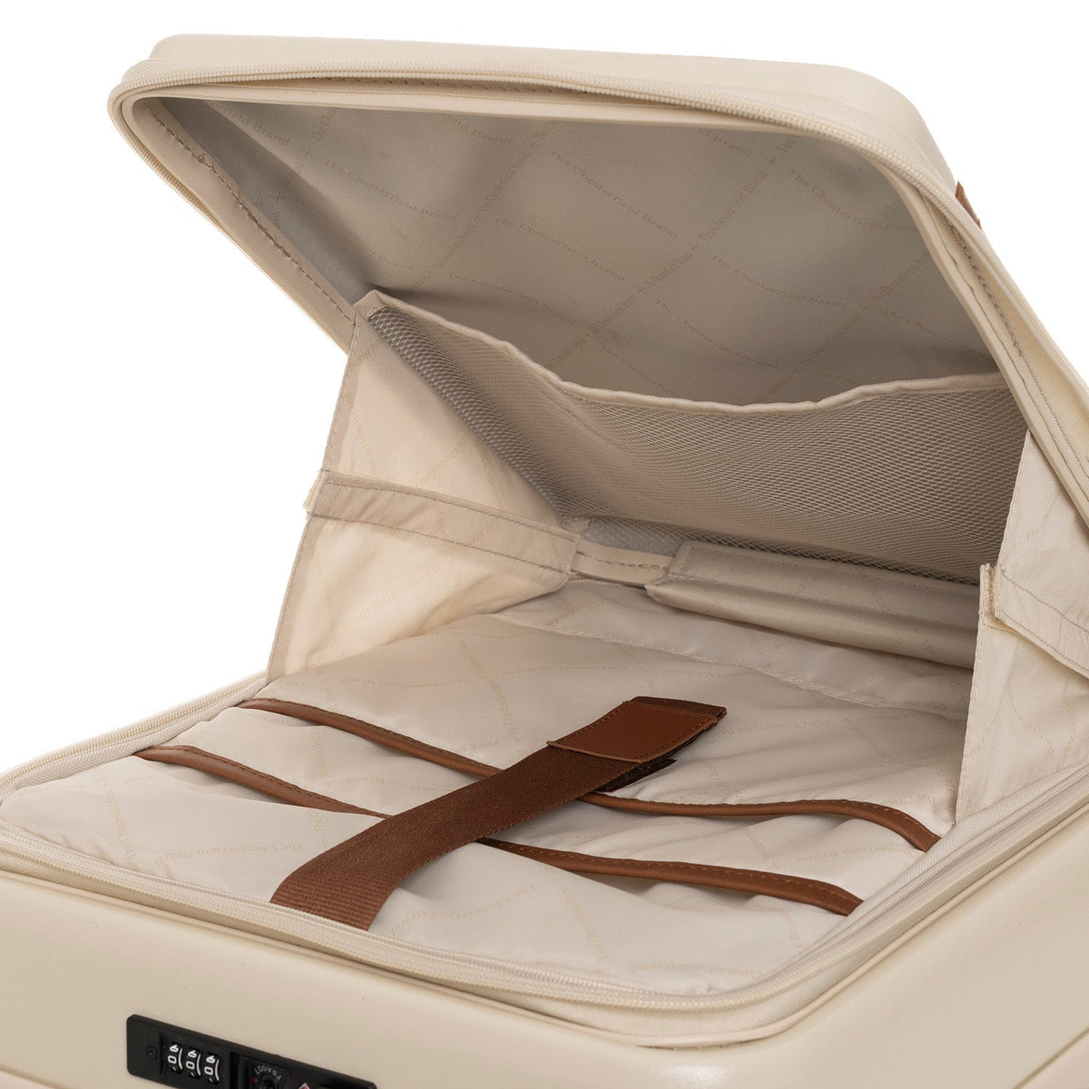 
Sandy Beach Hand Luggage Suitcase Front Pocket Zuna voor Dames voor Dames, detail view 7
