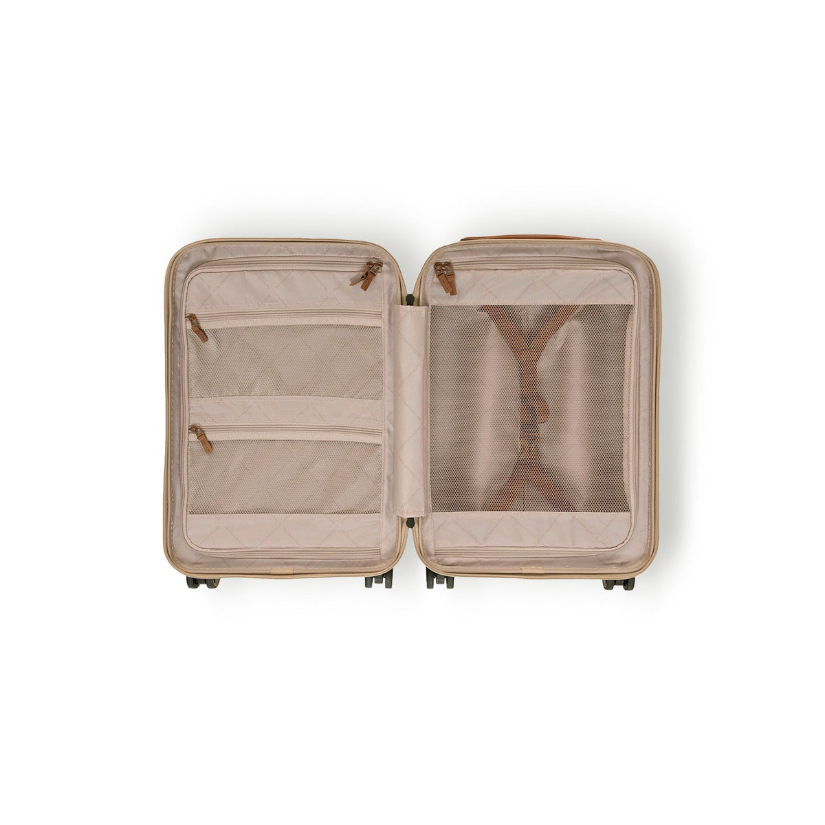 
Binnenweergave Showing Quilted Viscose Lining & Twee functionele binnenzakken
