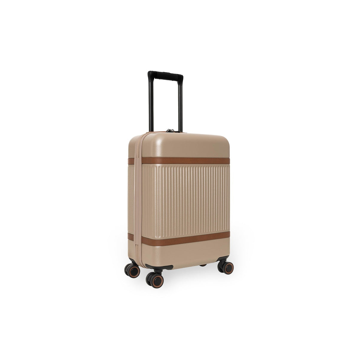 
Hand Luggage Suitcase Zuna voor Dames voor Dames in klassiek 100% volnerfleer - Vooraanzicht & getailleerd silhouet | Online kopen