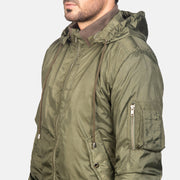 
Binnenweergave Showing Quilted Viscose Lining & Twee functionele binnenzakken