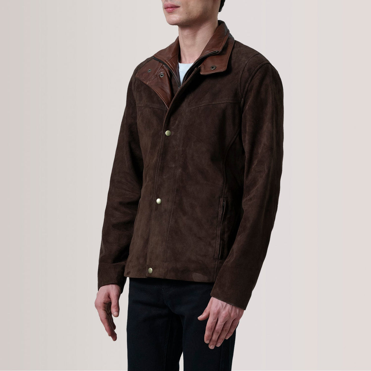 Henrik Leren Jas voor Heren – alternate product view 3
