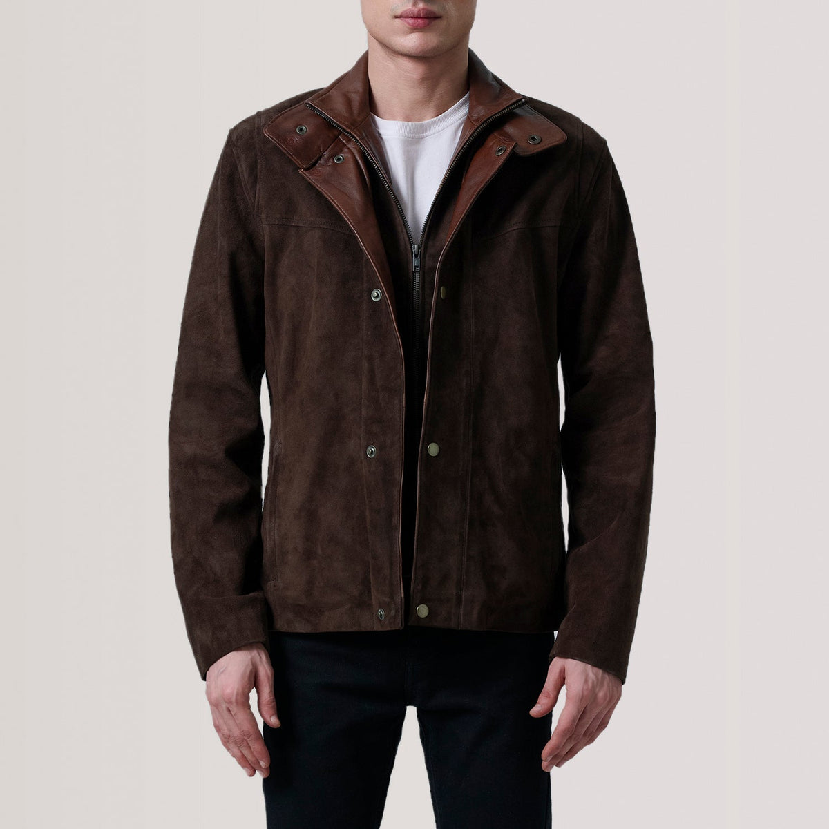 Henrik Leren Jas voor Heren – alternate product view 4