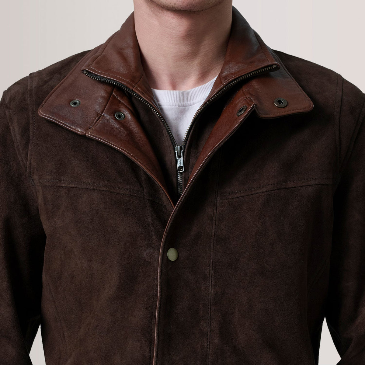 Henrik Leren Jas voor Heren – alternate product view 5