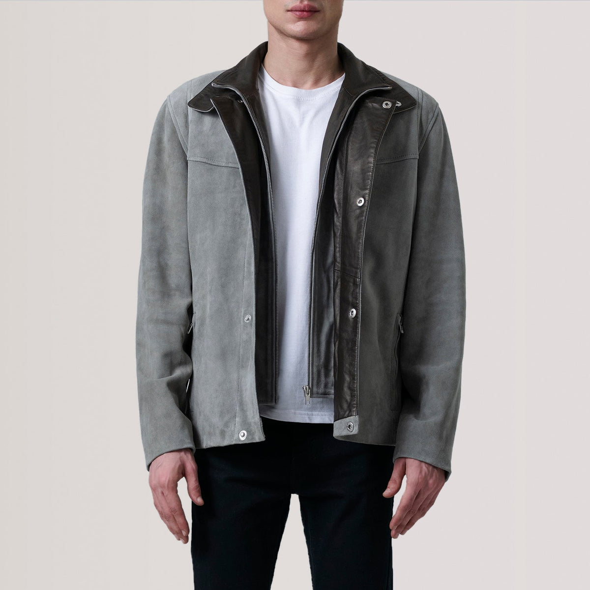 Henrik Leren Jas voor Heren – alternate product view 1