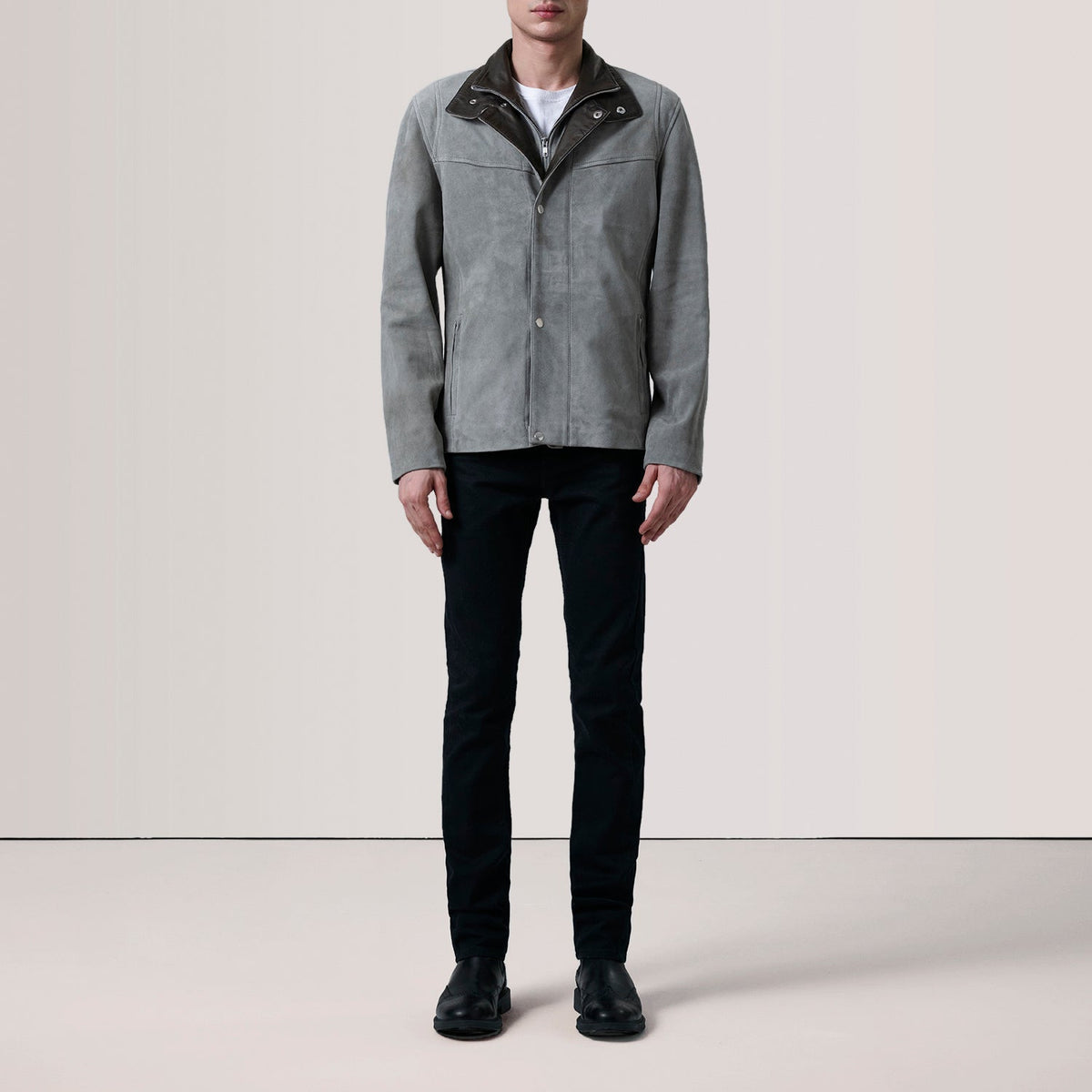 Henrik Leren Jas voor Heren – alternate product view 2