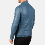 Ionic Leren Bikerjack voor Heren – alternate product view 5