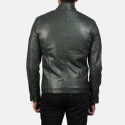 Ionic Leren Bikerjack voor Heren – alternate product view 5