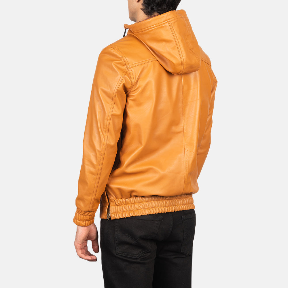 
Kenton Hooded Leren Jas voor Heren – alternate product view 5
