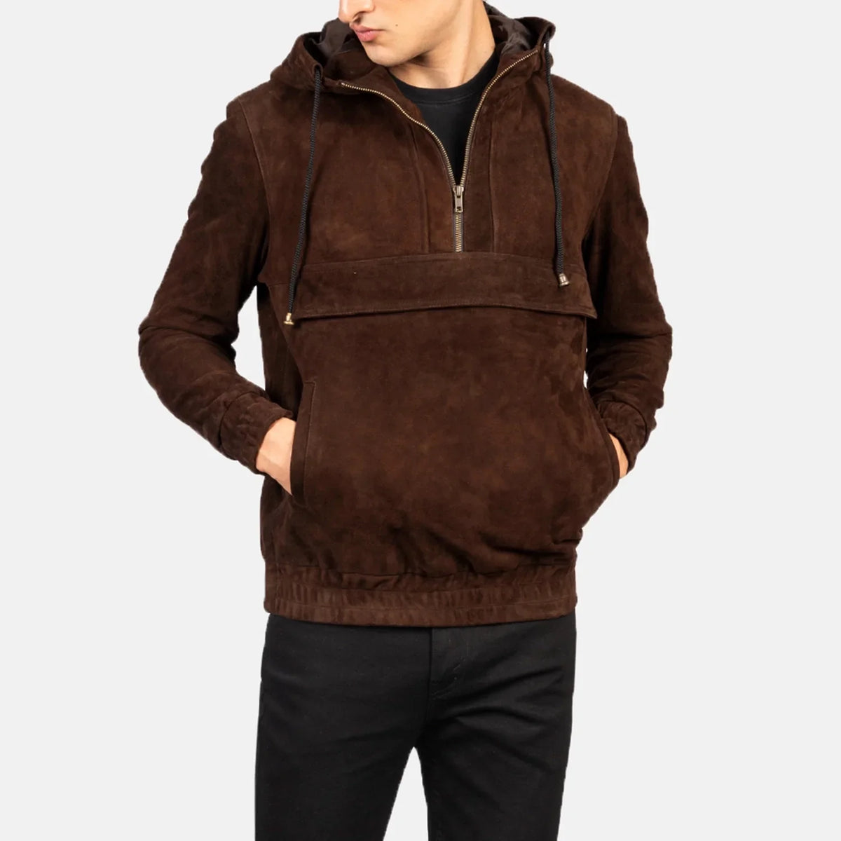 
Kenton Hooded Leren Jas voor Heren – alternate product view 1