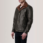 Klen Leren Jas voor Heren – alternate product view 3