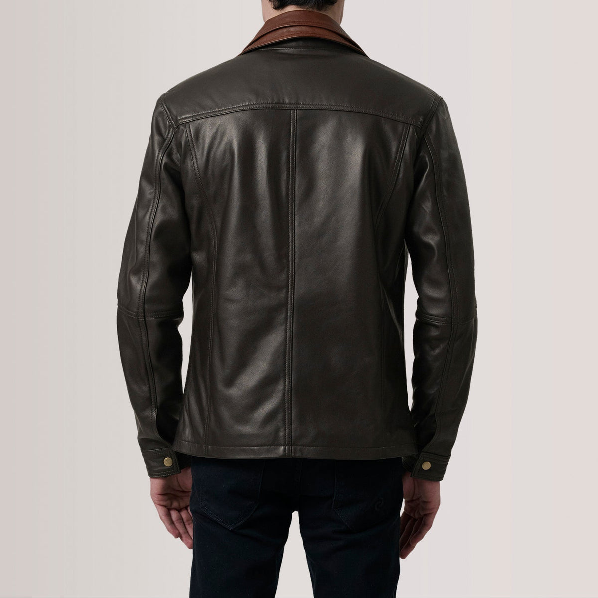 Klen Leren Jas voor Heren – alternate product view 4