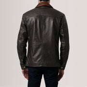 Klen Leren Jas voor Heren – alternate product view 4
