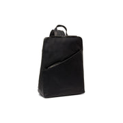 Amanda Full-Grain Leather Backpack voor Dames in Classic 100% Full-Grain Leather - Full Exterior Front Profile View | Buy Online