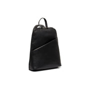 Claire Full-Grain Leather Backpack voor Dames in Classic 100% Full-Grain Leather - Full Exterior Front Profile View | Buy Online