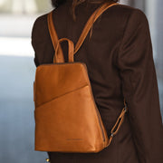 Claire Full-Grain Leather Backpack voor Dames – alternate product view 2