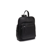 Floran Full-Grain Leather Backpack voor Dames in Classic 100% Full-Grain Leather - Full Exterior Front Profile View | Buy Online