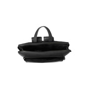 Solid Antique Brass Hardware &amp; Heavy-Duty Dual Zipper Detail on Fornella Full-Grain Leather Backpack voor Dames