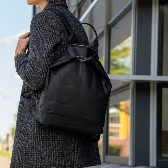 Manchester Full-Grain Leather Backpack voor Dames