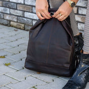 Manchester Full-Grain Leather Backpack voor Dames – alternate product view 3