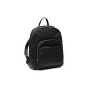 Santana Full-Grain Leather Backpack voor Dames in Tan 100% Full-Grain Leather - Full Exterior Front Profile View | Buy Online