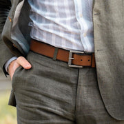 Aayden Full-Grain Leather Belt voor Heren – alternate product view 2
