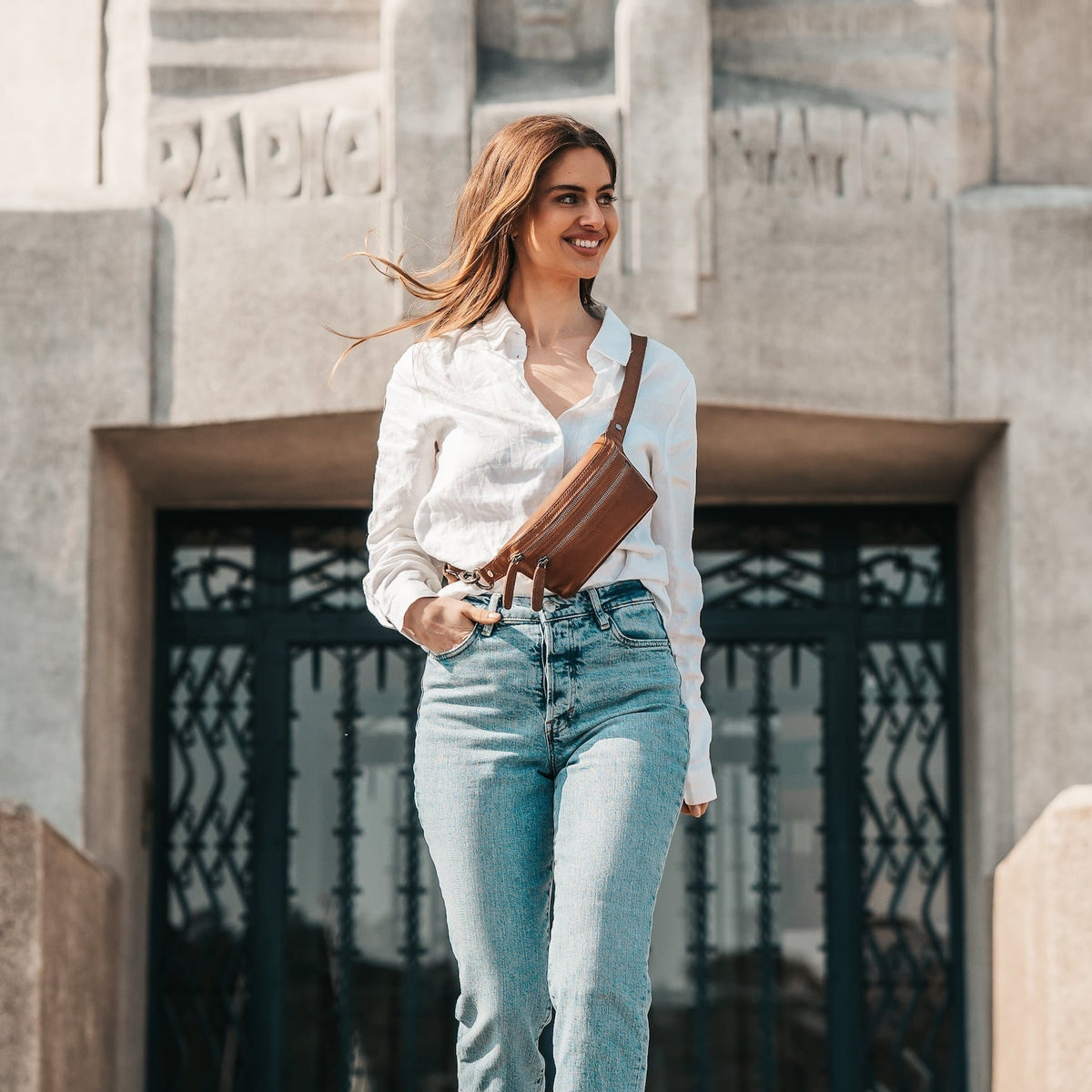 
Toronto Leren heuptas – alternate product view 3