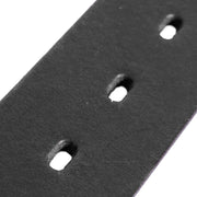 Solid Antique Brass Hardware &amp; Heavy-Duty Dual Zipper Detail on Brandon Volnerfleer Belt