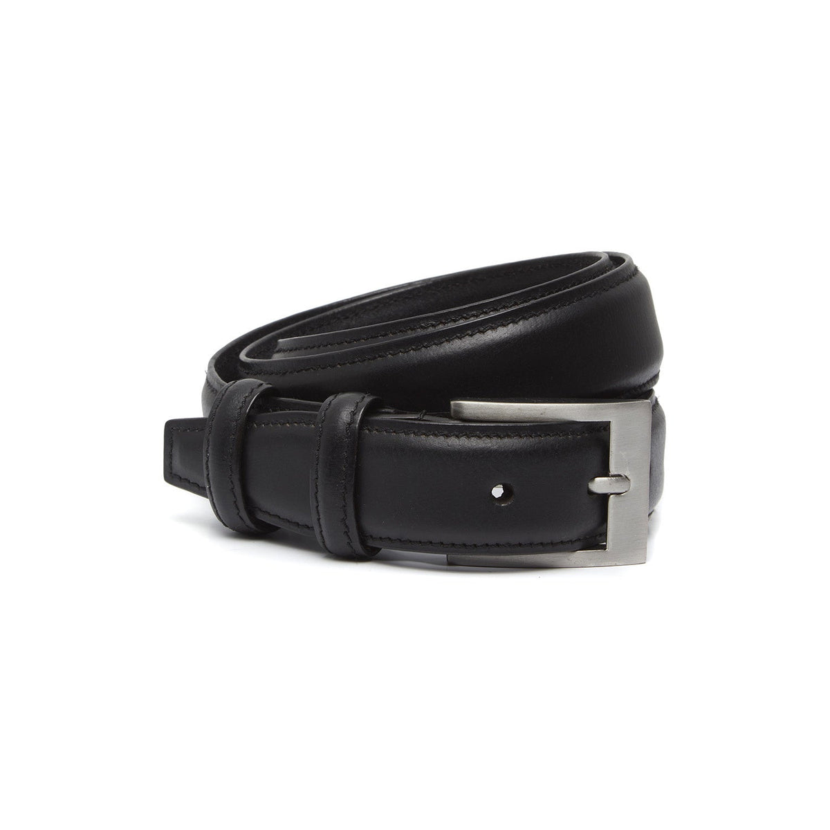 
Elliot Volnerfleer Belt voor Heren in klassiek 100% volnerfleer - Full Exterior Vooraanzicht & getailleerd silhouet | Online kopen
