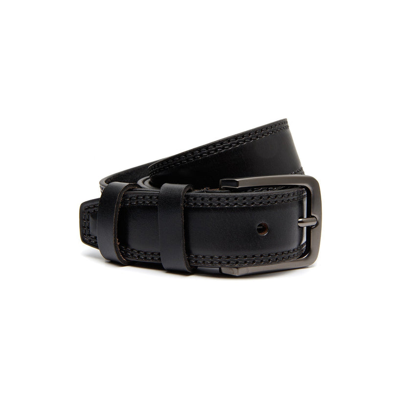 Manovo Full-Grain Leather Belt voor Heren