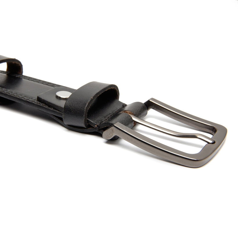 Manovo Full-Grain Leather Belt voor Heren
