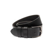 Morrison Full-Grain Leather Belt voor Heren in Classic 100% Full-Grain Leather - Full Exterior Front Profile View | Buy Online