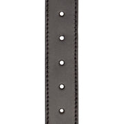 Solid Antique Brass Hardware &amp; Heavy-Duty Dual Zipper Detail on Lichtbruinaro Full-Grain Leather Belt voor Heren