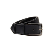 Lichtbruinaro Full-Grain Leather Belt voor Heren in Tan 100% Full-Grain Leather - Full Exterior Front Profile View | Buy Online