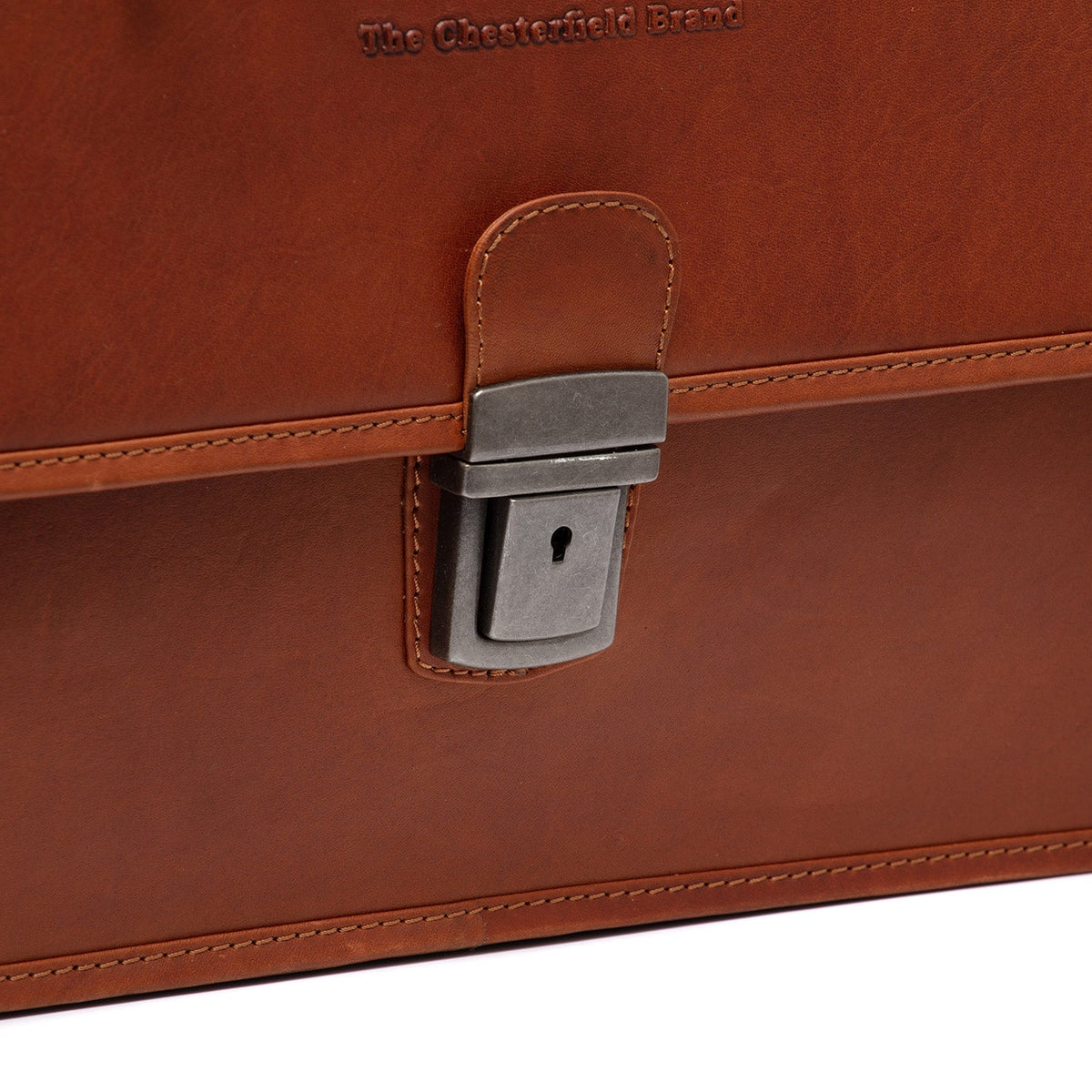 Glenwood Full-Grain Leather Briefcase voor Heren – alternate product view 2