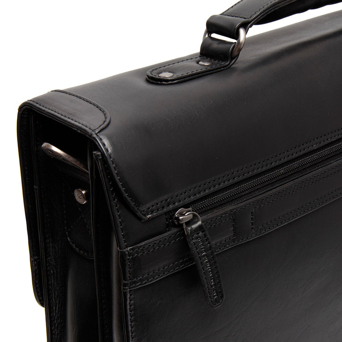 Interior View Showing Dedicated Padded Laptop Sleeve & Multi-Compartment Organization