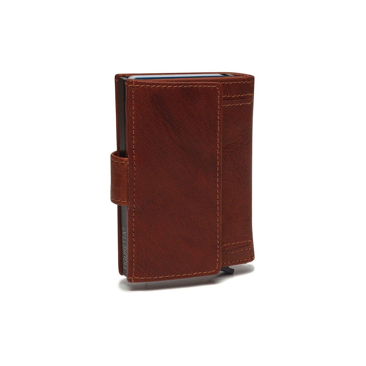 Hannover Full-Grain Leather Card Holder voor Dames – alternate product view 3