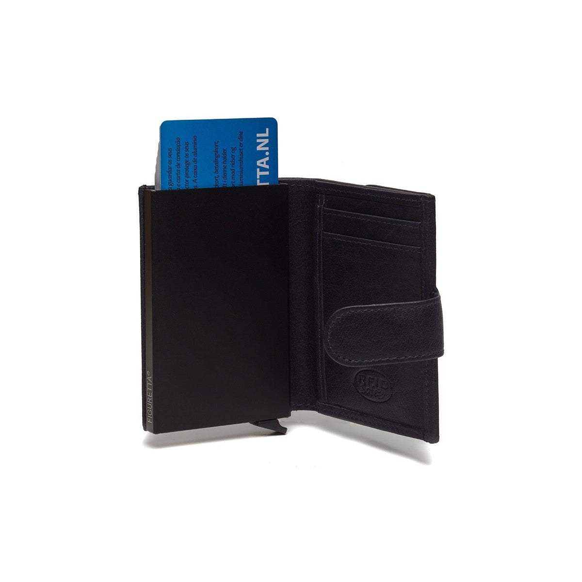 Hannover Full-Grain Leather Card Holder voor Dames – alternate product view 3