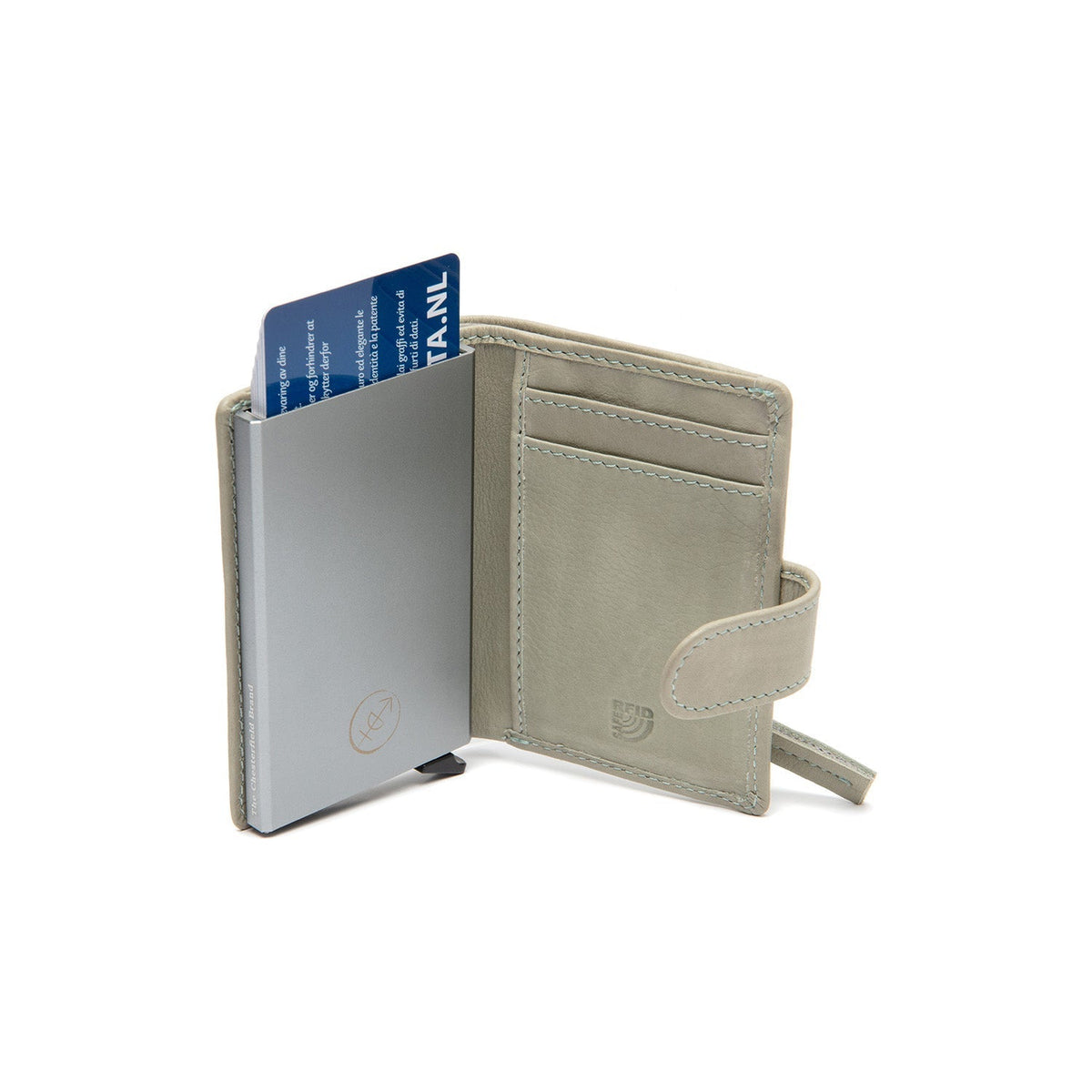 Kaunas Full-Grain Leather Card Holder voor Dames – alternate product view 2