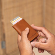 Lancaster Full-Grain Leather Card Holder voor Dames – alternate product view 2