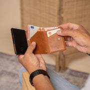 Lancaster Full-Grain Leather Card Holder voor Dames – alternate product view 3